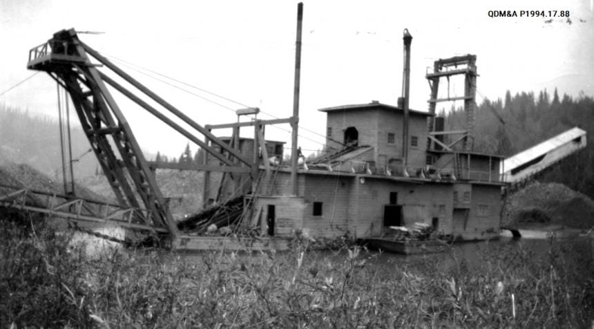 mining dredge